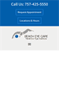 Mobile Screenshot of beacheyecare.com